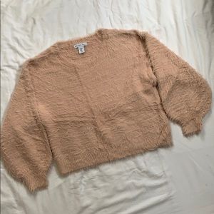London Kaye fuzzy sweater size M from TJ Maxx